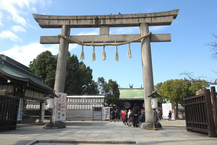 生玉神社へ初詣