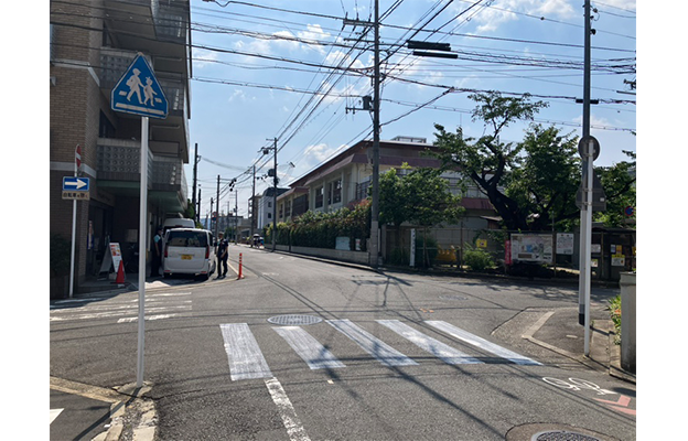 保育園を右手にさらに直進